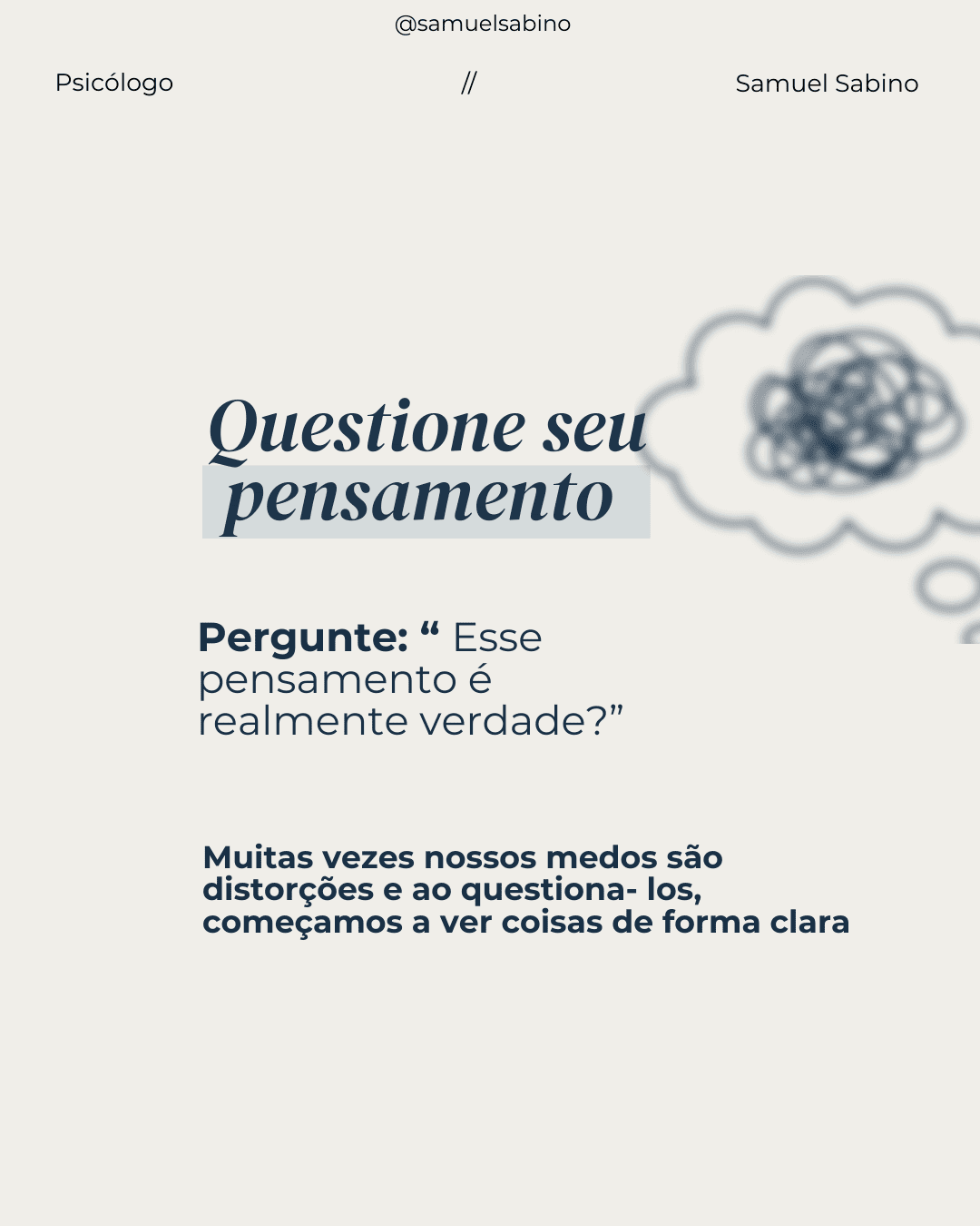 PSI. SAMUEL SABINO - 121